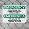 Signmission Safety Culture Sign, 10 in Width, Plastic, Rectangle, Bilingual OS-2PACK-EM-P-710-L-10337 - alternate 5